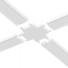 Poczwórny łącznik do szyn magnetycznych Slim Magnetic ML2222  biały
