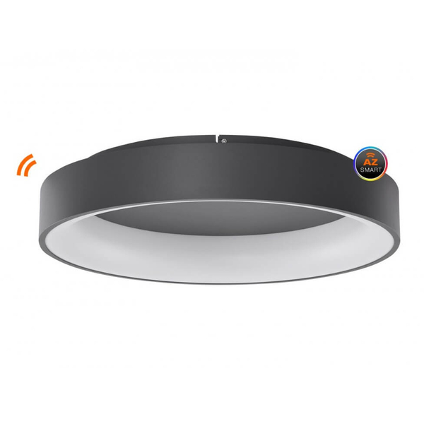 Szara lampa natynkowa Solvent LED 120W 3000-6000K nowoczesny pilot