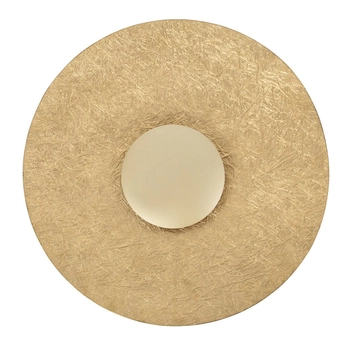 Lampa ścienna do salonu Sole 40875 LED 7W 3000K okrągła złota