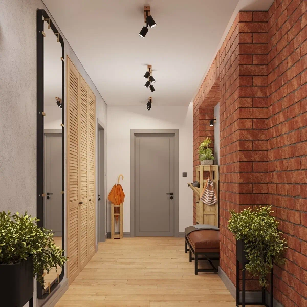 Plafon sufitowy Fager SL.1344 Sollux podwójny drewniany czarny