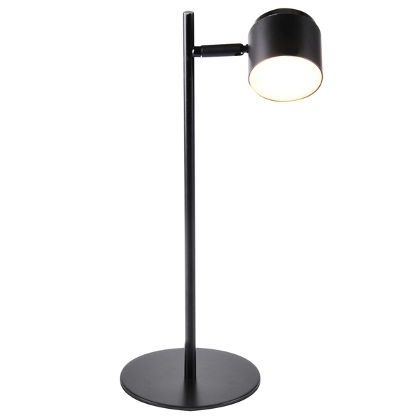 Stołowa lampka ruchoma KUBIK 318428 tuba LED 4,2W 3000K czarna