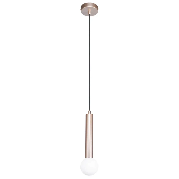 Nowoczesna zwisająca lampa sopel Filano PND-33574-1-CF kawowa