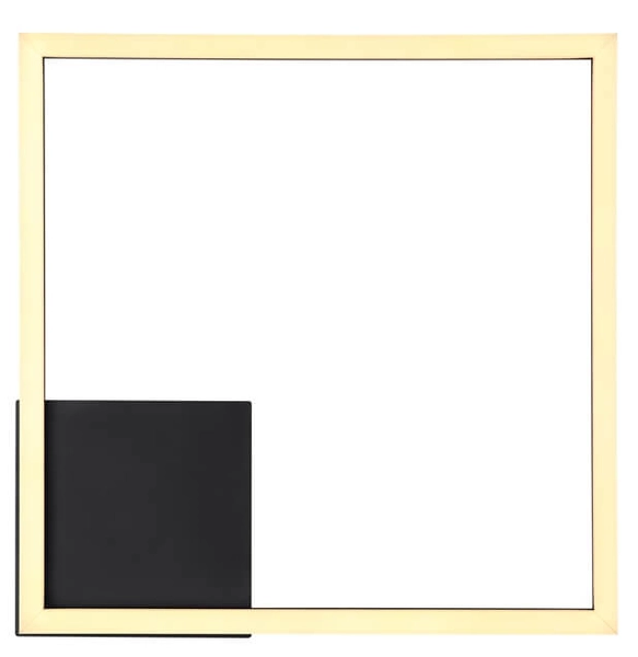 Sufitowa lampa Tiny 67246-18 kwadratowa LED 18W 3000K czarna