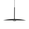 Wisząca lampa nad wyspę JONTILA LE45436 LED 8W 3000K talerz czarny