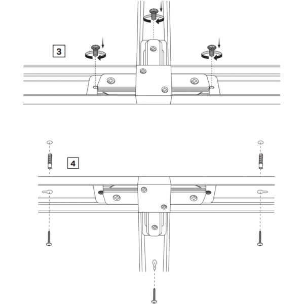 Łącznik typu T do szynoprzewodów 1-fazowych 327246 biały