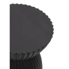 Nowoczesny stolik kawowy TURNO MM001501100322 czarny tworzywo 36cm