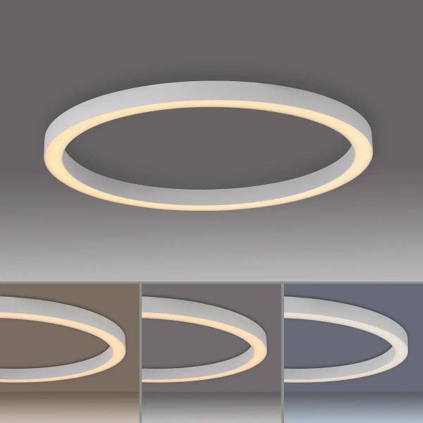 Sufitowa lampa sterowana pilotem PURE LINES biała 6306-16 1xLED 42W 2200-5500K CCT