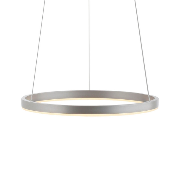 Lampa zawieszana RITUS 15393-95 Just Light LED 23,5W 3000K okrąg srebrna