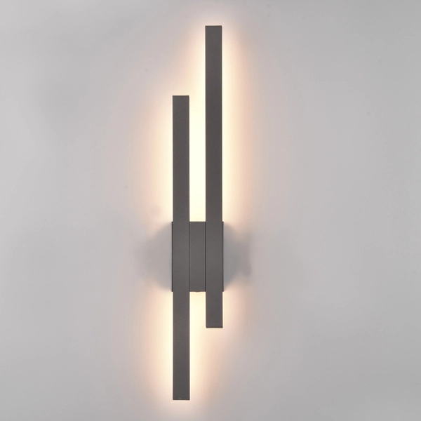 Elewacyjna lampa ogrodowa TAWA 221460242 LED 9W 3000K IP54 grafitowa