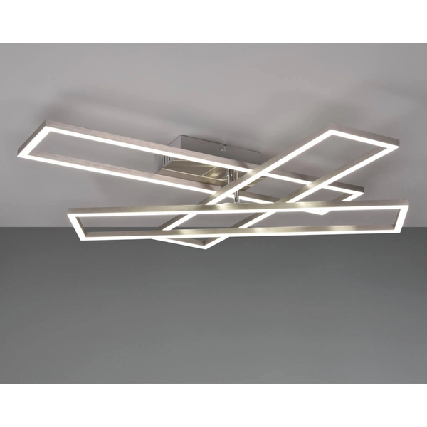 Nasufitowa lampa Corso R64423107 LED 36W 2700-6000K z pilotem nikiel