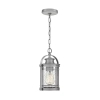 Lampa wisząca z łańcuchem BOOKER QN-BOOKER8-S-IA IP44 srebrna