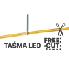 Ledowa taśma COB 24V 1430 LED 13W 4000K freecut 1m biała neutralna