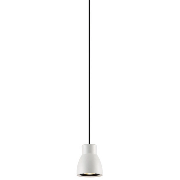 Loftowa lampa wisząca Bell 521002202 Elkim LED 5W 4000K do salonu biała