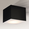 Sufitowa lampa kostka ZAMA 1186 Shilo kwadratowa do sypialni czarna