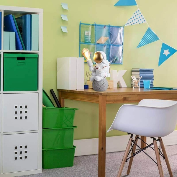 Dziecięca lampa nocna Amstrong ABR-KARD6 astronauta Abruzzo biały szary