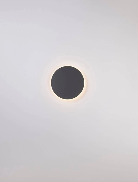 Stylowa lampa ścienna Chica nowoczesna LED 20,5W 3000K czarna