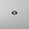 Wpustowa lampa czarna HOLLOW LED 2,5W 3000K podtynkowe oczko 37986-M930-FB-00-12