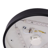 Sufitowa LAMPA plafon TOTEM LED C 03928 Ideus okrągła OPRAWA metalowa LED 48W 4000K minimalistyczna czarna