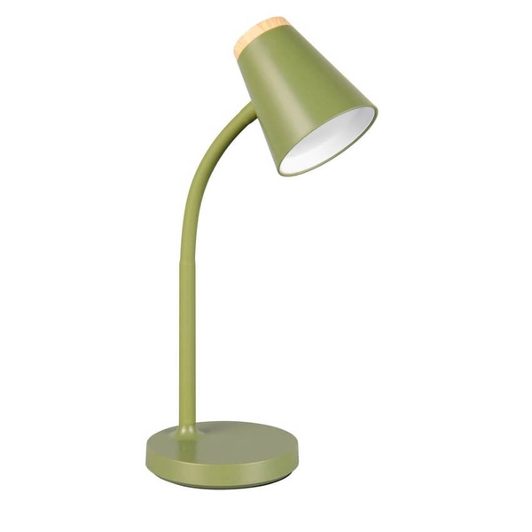 Lampka biurkowa do czytania PONGO R55831115 LED 4,5W 3000K zielony