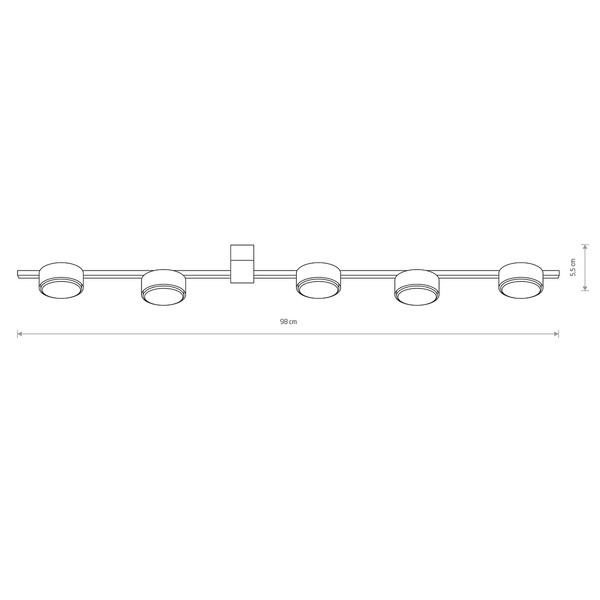 Plafoniera LAMPA sufitowa PILLS 8267 Nowodvorski loftowa OPRAWA metalowy plafon biały