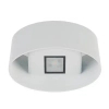Okrągły kinkiet Ellipses 8140 LED 5W 3000K łazienkowy metalowy biały