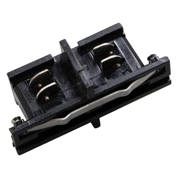 Mini łącznik szynowy prosty 3-obwodowy Track ML2137 czarny