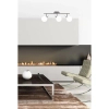 Sufitowa lampa potrójna Ghost 93-01498 okrągła biała chrom