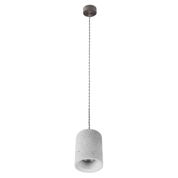 Betonowa tuba nad wyspę Shy 9391 wisząca lampa punktowa salonowa