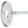 Kinkiet LAMPA ścienna LONGIS III 20463109 Kaspa szklana OPRAWA metalowa chrom przezroczysta