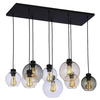 Molekułowa lampa wisząca Cubus 2834 TK Lighting loft wielopunktowa szklana