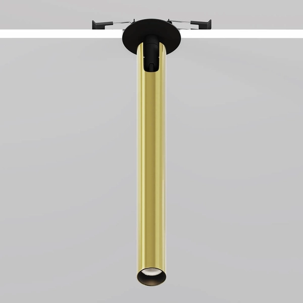 Metalowa lampa wpuszczana Focus C141RS-L300-6W3K-BBS LED 6W 3000K mosiądz