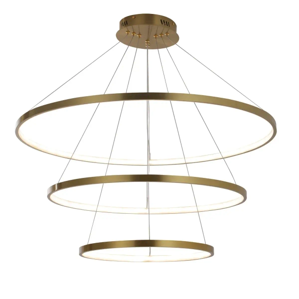 Wisząca lampa ringi LEA 330031 LED 60W 4000K pierścienie złote