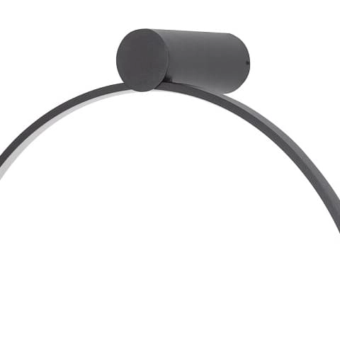 Kinkiet ring okrągły Circolo 10928 Nowodvorski LED 18W 3000K czarny