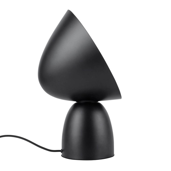Metalowa lampa stołowa Hello 2220215003 z wtyczką czarna biały