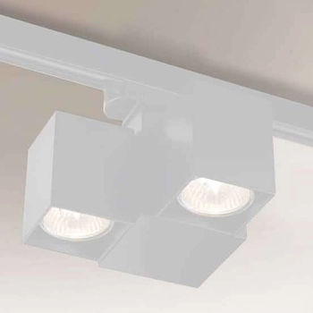 LAMPA sufitowa BIZEN 7709 Shilo reflektorowa OPRAWA regulowana do 3-fazowego systemu szynowego biała