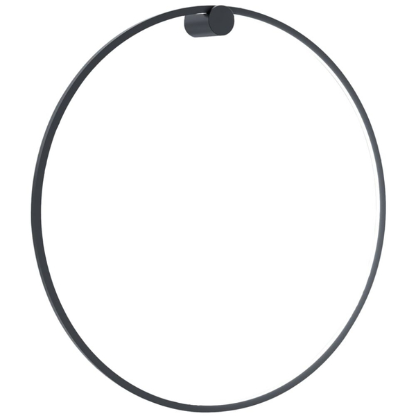 Kinkiet ścienny Saturno ML8852 Milagro LED 46W 4000K ring  IP44 czarny
