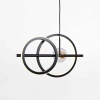 Designerska lampa wisząca TAREMI 003064-031208 LED 20W CCT czarny