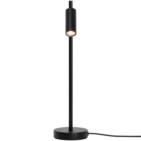 Minimalistyczna lampka stojąca Omari 2112245003 Nordlux regulowana czarna