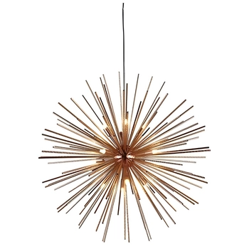 Wisząca lampa Sirius AZ2118+AZ2121 OUTLET Azzardo zwis miedziany