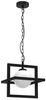 Wisząca lampa loftowa Diego MLP8568 ball biała czarna