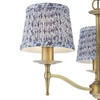 Świecznikowa lampa wisząca Marble MAR5345-EH Dar Lighting regulowana do jadalni złota