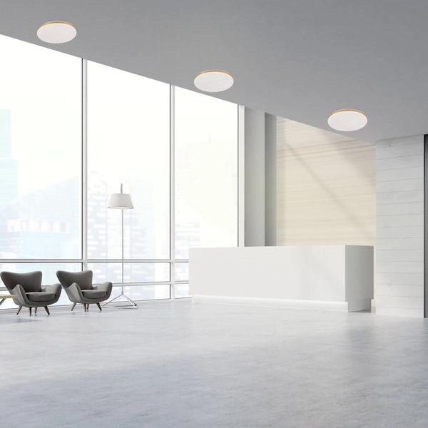 Plafon LED Babilon LP-335/1C S 4GD Light Prestige 18W 4000K do salonu biały złoty