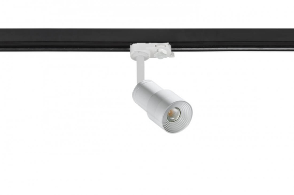 Regulowana lampa Lumi AZ4558 LED 5W 3000K do 3-fazowego szynoprzewodu biała