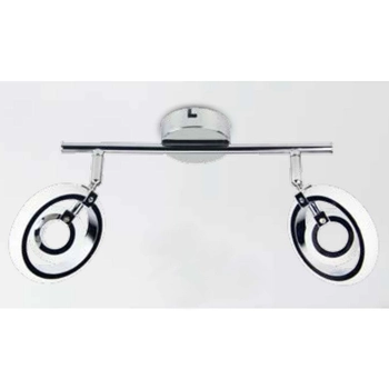 LAMPA sufitowa CELT 92-62017 Candellux metalowa OPRAWA listwa LED 12W 3000K spot reflektorki chrom