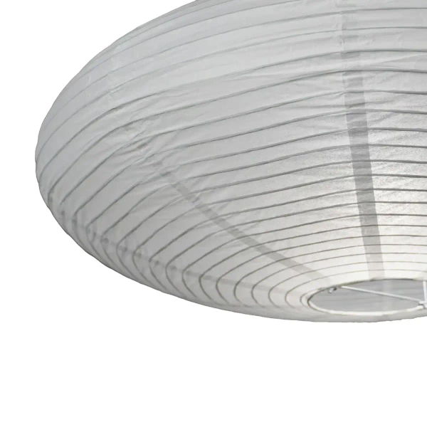 Papierowy klosz do lampy wiszącej VILLO 2213253201 kula biała