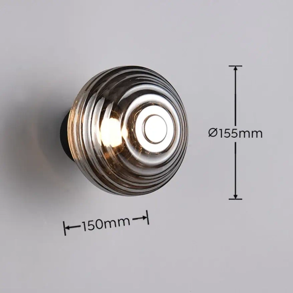 Ściemnialny kinkiet ścienny EARL R27771154 LED 1,5W 3000K czarny