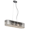 LAMPA wisząca PRINCE P0360-06D-F4AC Zumaline kryształowa OPRAWA glamour crystal przezroczysta