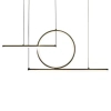 Lampa wisząca do salonu FORMA CGFORM190 LED 20W 3000-6000K czarna