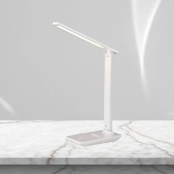 Stołowa lampa do gabinetu POST WHITE ML1631 LED 5W 3000-6500K biała