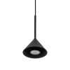 Wisząca lampa trójkątna CONO 10304 do salonu czarny